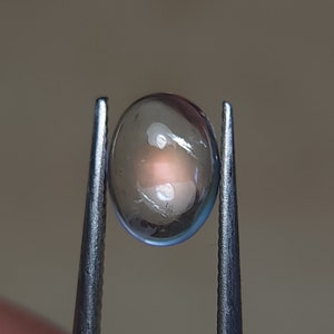 Madagascan Rainbow Moonstone Cabochon 7 x 5mm A4114