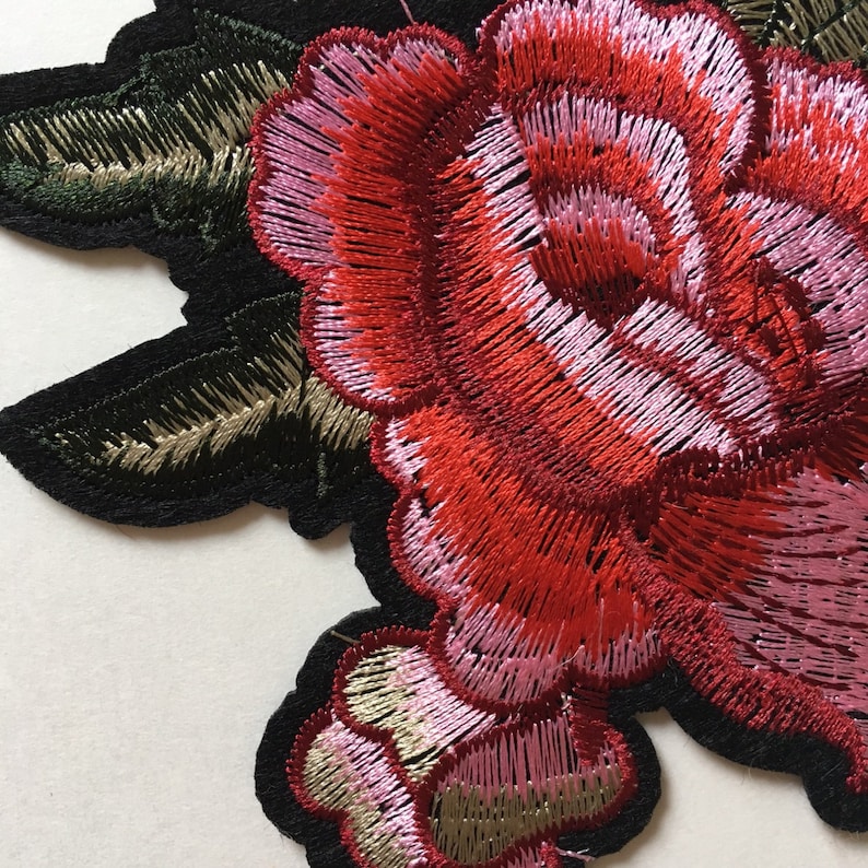 Iron on patchembroidery patchgucci style patchpatchesrose  etsy Iron on patchembroidery patchgucci style patchpatchesrose  etsy