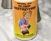 Drumpf.WTF quot Dump Destroyer quot Anti-Trump, Anti-Stink Before-You-Go Toilet Spray, Fart-a-Lago Orange, Bigly 4.0 Ounce Bottle