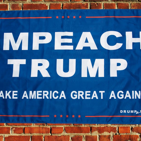 Drumpf.WTF "Impeach Trump, Make America Great Again!" Anti-Trump, Pro-America 3' x 5' Resistance Flag