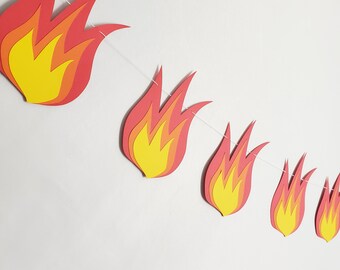 Fire Themed Party Etsy
