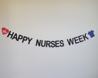 Nurses Week, Nurses Week Banner, Happy Nurses Week, Custom Medical Banner, Medical Banner, Custom Nurse Banner, Doctor Banner