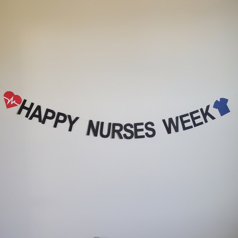 Medical Banner Nurses Week Banner Custom Nurse Banner Happy Nurses Week Custom Medical Banner Doctor Banner Nurses Week