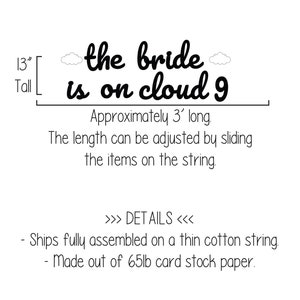The Bride is on Cloud 9, the Bride is on Cloud 9 Banner, Bachelorette