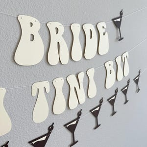 Espresso Martini Bachelorette Decor | A Bride in a Tini Bit Bachelorette Party Decor | Martini Party Decor | That's Me Espresso Party Decor