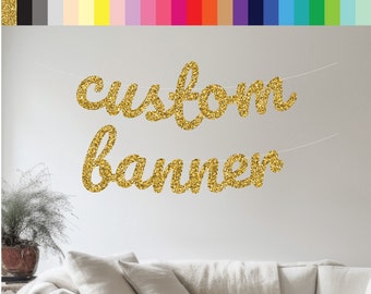 Banner personalizado, banner, banner dourado com brilho personalizado, banner cursivo personalizado, banner cursivo, banner dourado personalizado, glitter dourado