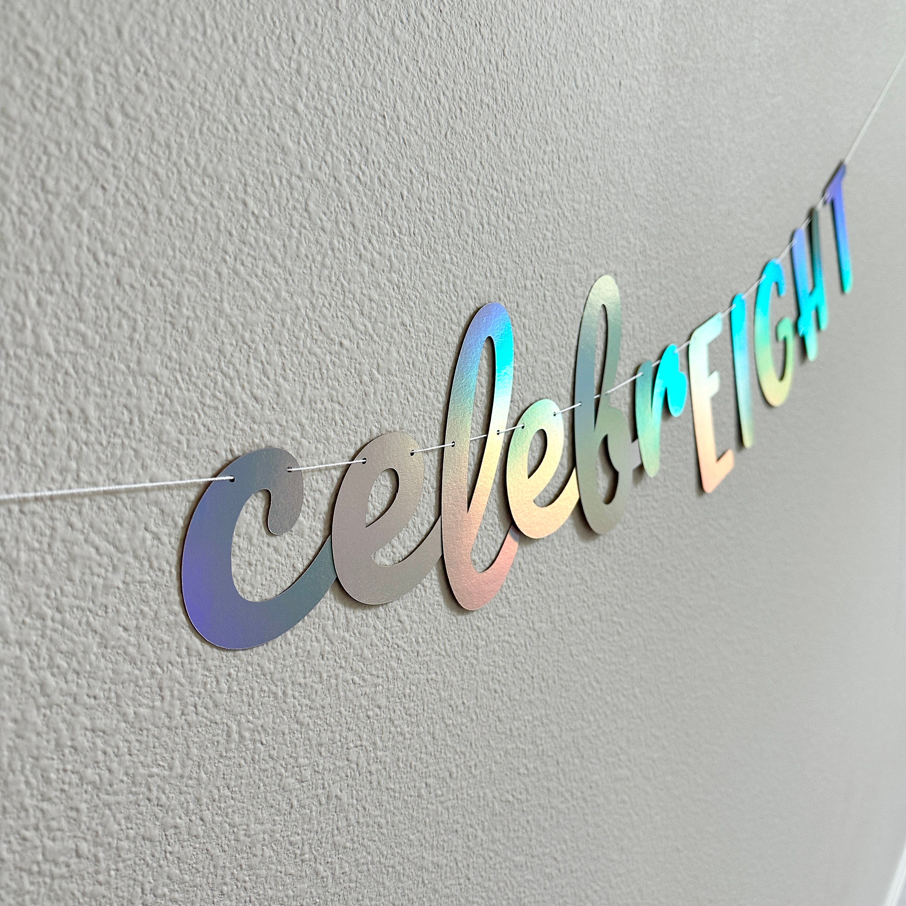 Celebreight, 8th Birthday Banner, Eighth Birthday, 8th Birthday Party ...