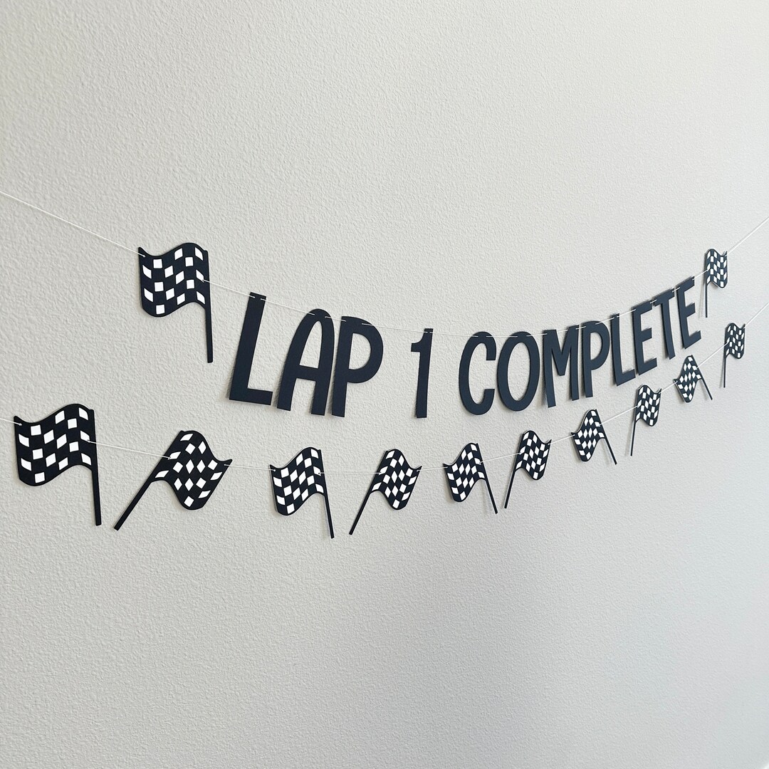 Lap 1 Complete, Racing 1st Birthday, First Birthday Party, Racing ...