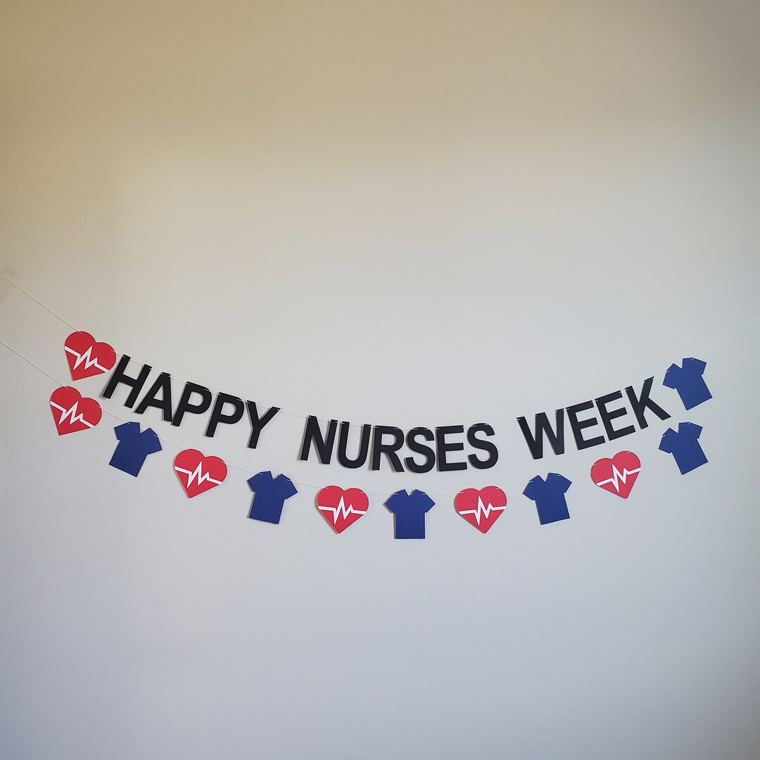 Nurses Week, Nurses Week Banner, Happy Nurses Week, Custom Medical