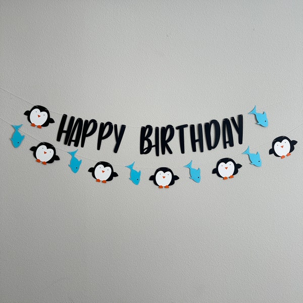 Penguin Banner - Etsy