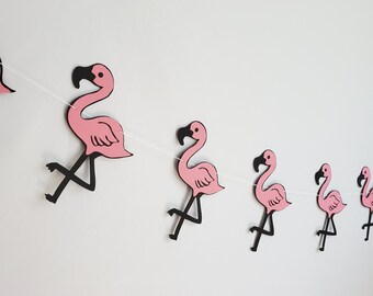 Flamingo Banner, Flamingo Garland, Flamingo Birthday, Flamingo Decoration, Flamingo Birthday Theme, Flamingo Party Theme Decorations