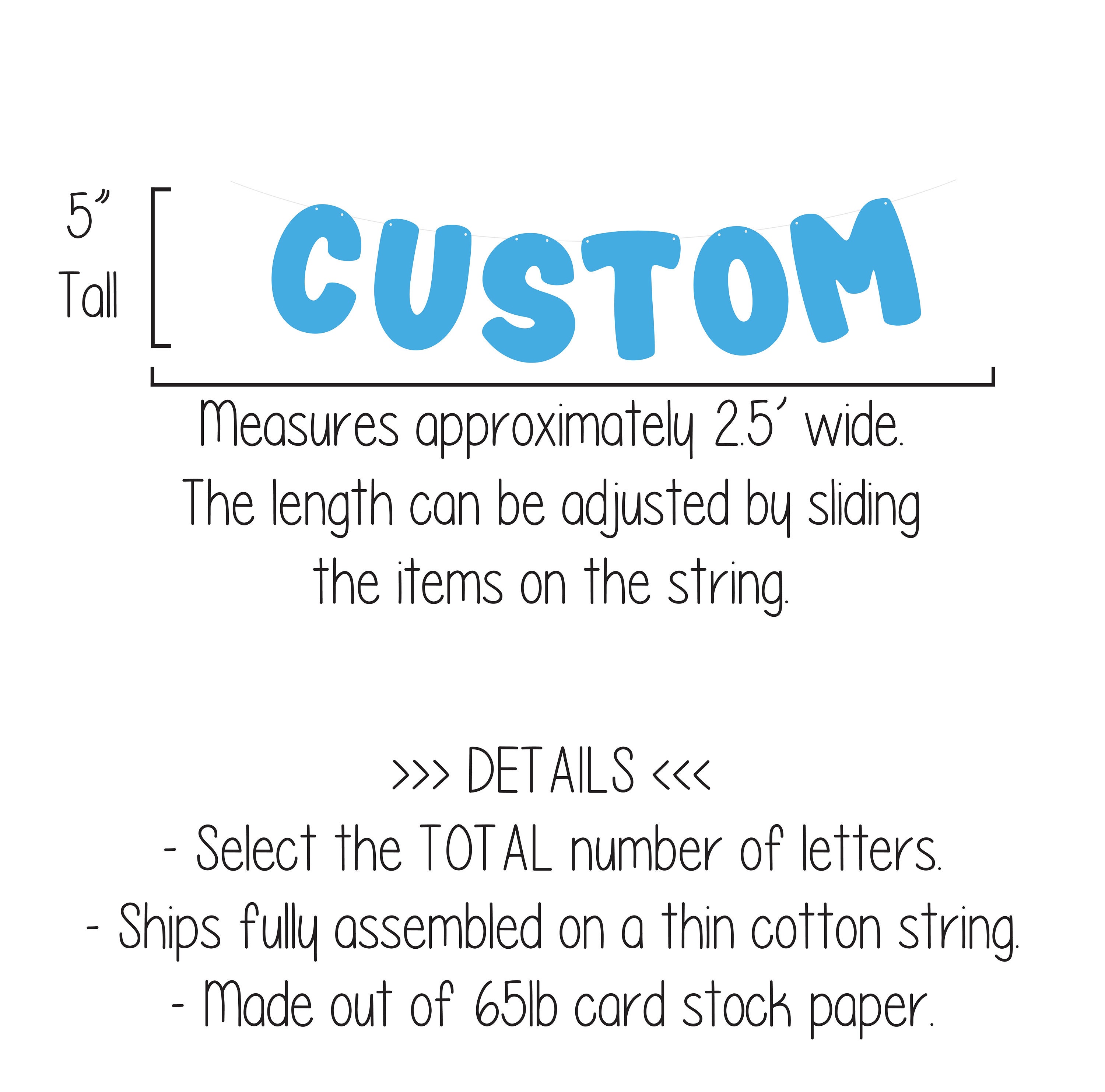 Custom Blue Banner, Blue Banner, Blue Decorations, Blue Party, Custom ...