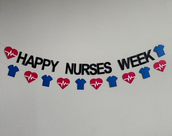 Nurses Week, Nurses Week Banner, Happy Nurses Week, Custom Medical Banner, Medical Banner, Custom Nurse Banner, Doctor Banner