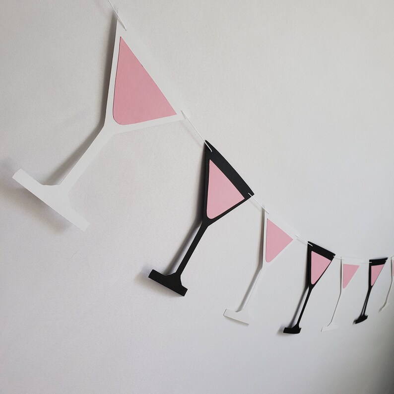 Martini Banner Martini Garland Martini Birthday Martini Etsy