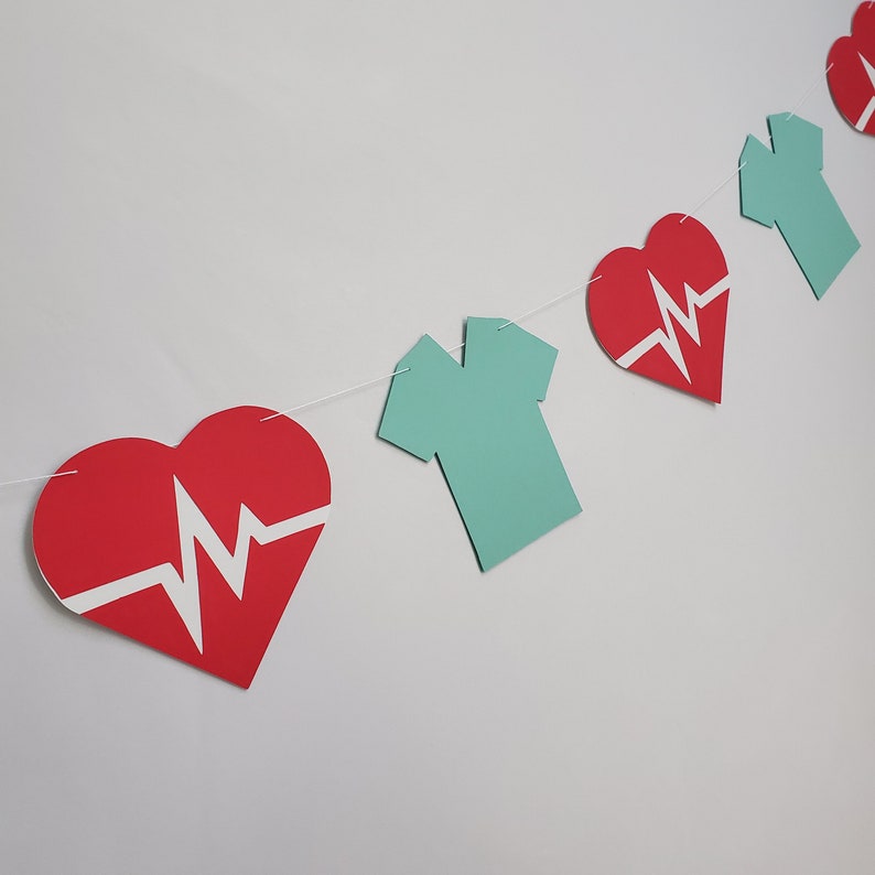 Nurse Banner Doctor Banner Medical Banner Medical Decoration Nurse Birthday Theme Hospital Banner Nurse Garland Doctor Garland