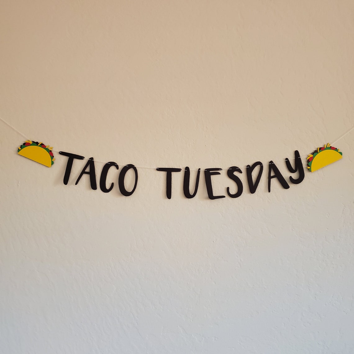 Taco Tuesday Taco Tuesday Banner Taco Tuesday Party Taco Etsy