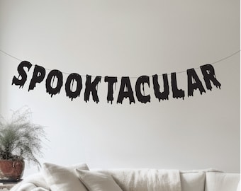 Spooktacular, Spooktacular Banner, Halloween Decorations, Halloween Banner, Spooktacular Decorations, Halloween Party