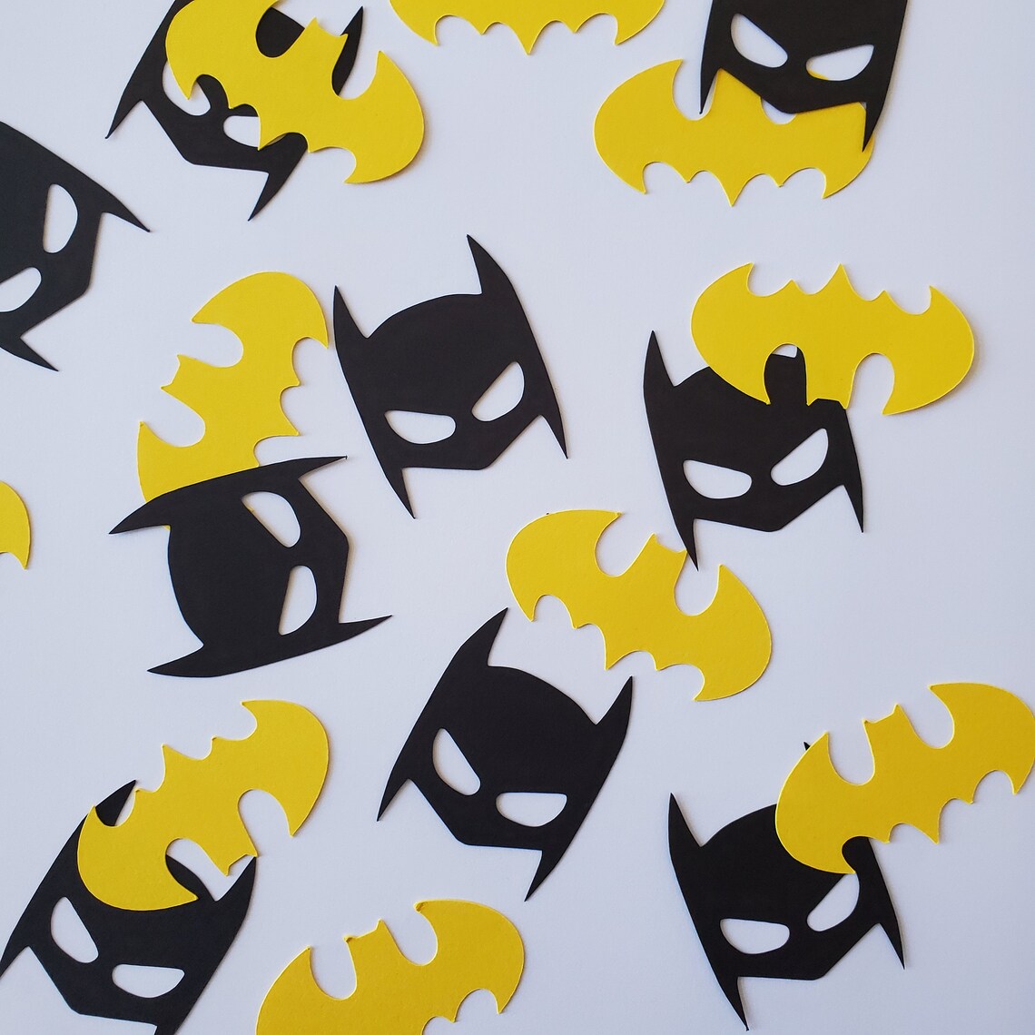 Batman Confetti Batman Birthday Batman Party Decorations Etsy