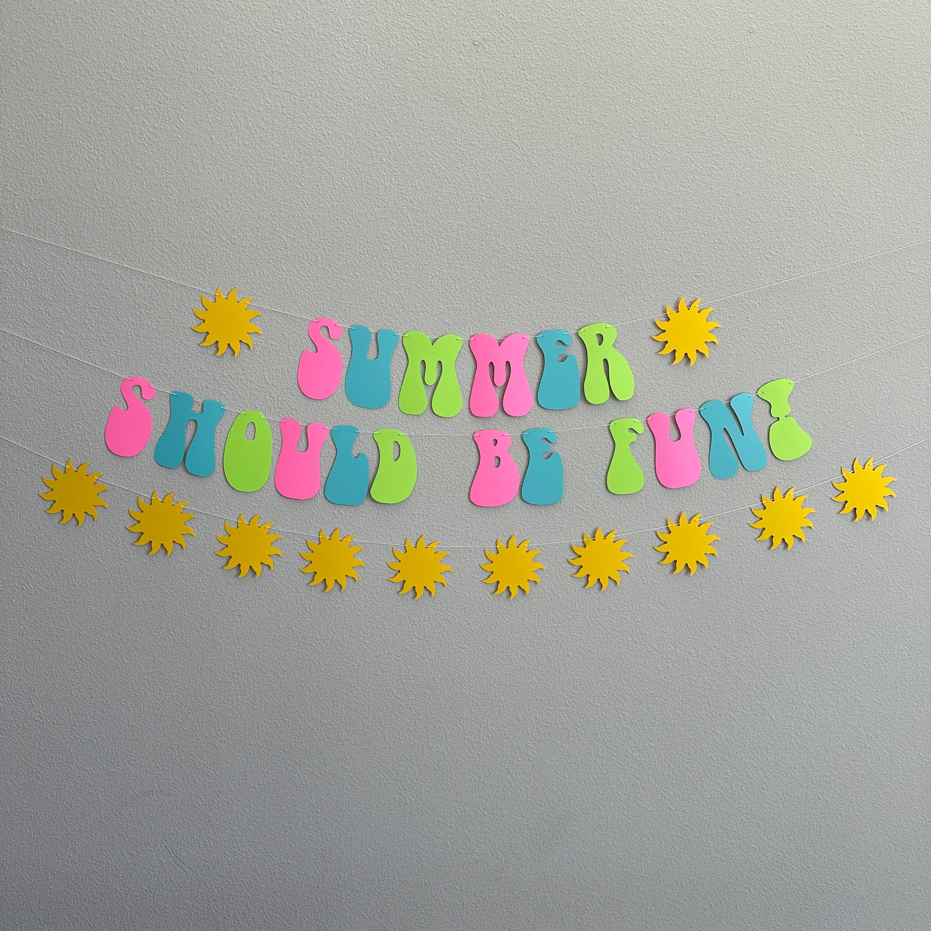 Sun Garland - Etsy