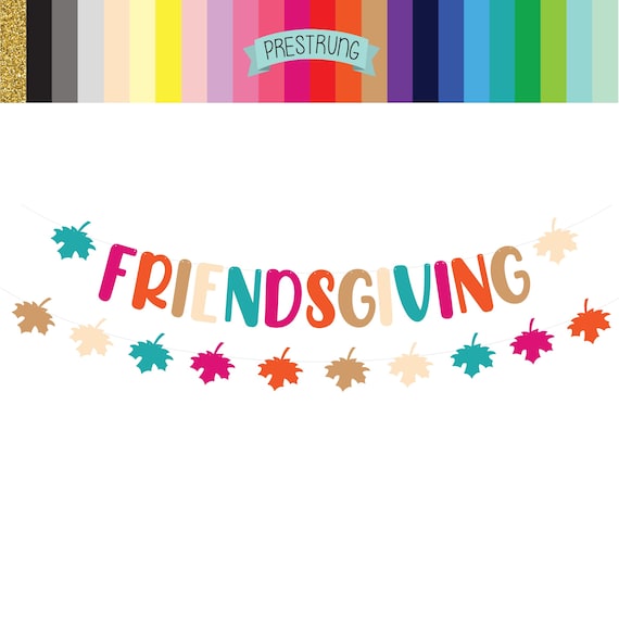 Striscione Tessuto Felice Ringraziamento 180x90cm | Decorazione Autunnale Con Zucca E Tacchino