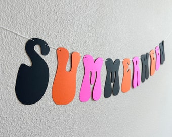 Summerween, Summer Halloween Party Decorations, Summerween Decorations, Summerween Party Banner, Summerween Party Ideas