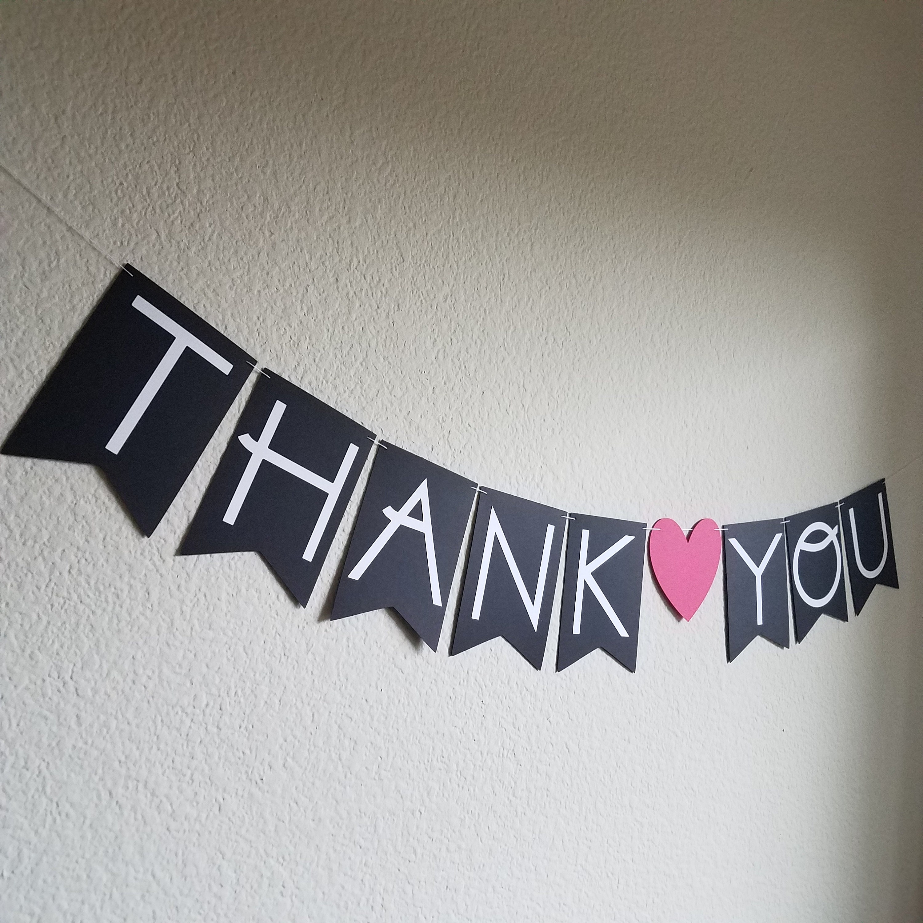 Thank You Banner Wedding Banner Custom Wedding Banner Etsy