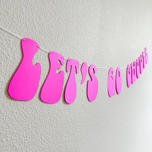 Let's Go Ghouls Halloween Banner: Lustige Twerk Girlande Für Bachelorette & Geburtstagspartys
