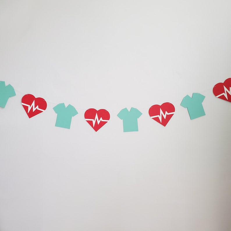 Nurse Banner Doctor Banner Medical Banner Medical Decoration Nurse Birthday Theme Hospital Banner Nurse Garland Doctor Garland