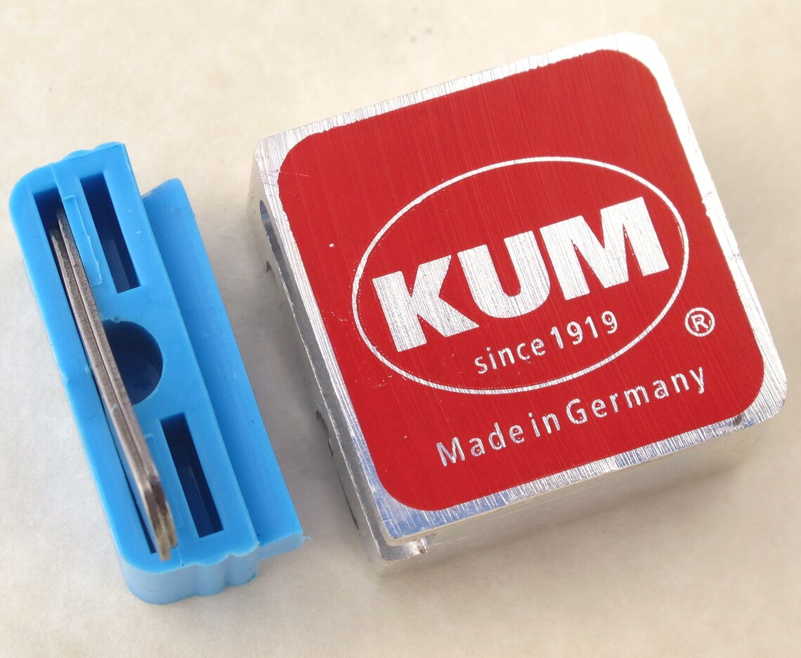 KUM MASTERPIECE LONGPOINTER Pencil Sharpener With 2 Spare Etsy