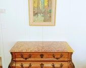 CHEST of DRAWERS COMMODE French Empire 18th Century quot Le Bien Aime 39 d 39 Ussac quot