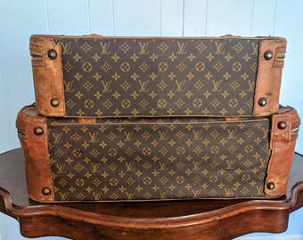 Framed 1930s Original French Louis Vuitton Luggage Print Ads – Laurier  Blanc