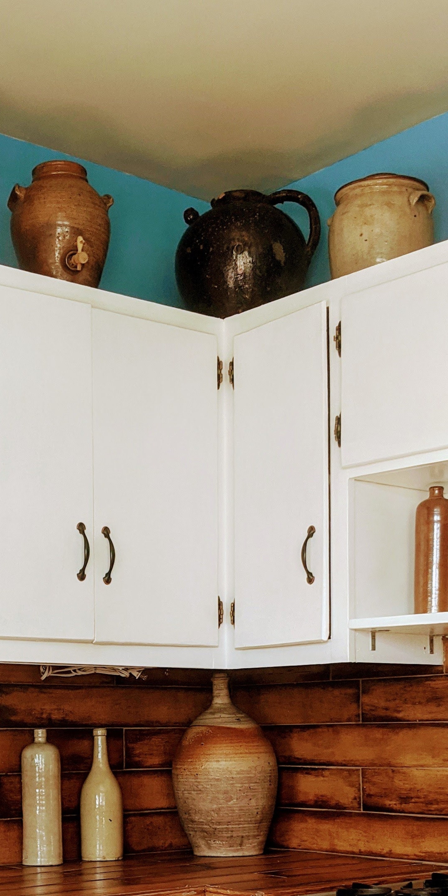 Handmade Jars(19 pieces) French Art DecoLES BOCAUX de MARIANNE1930's.