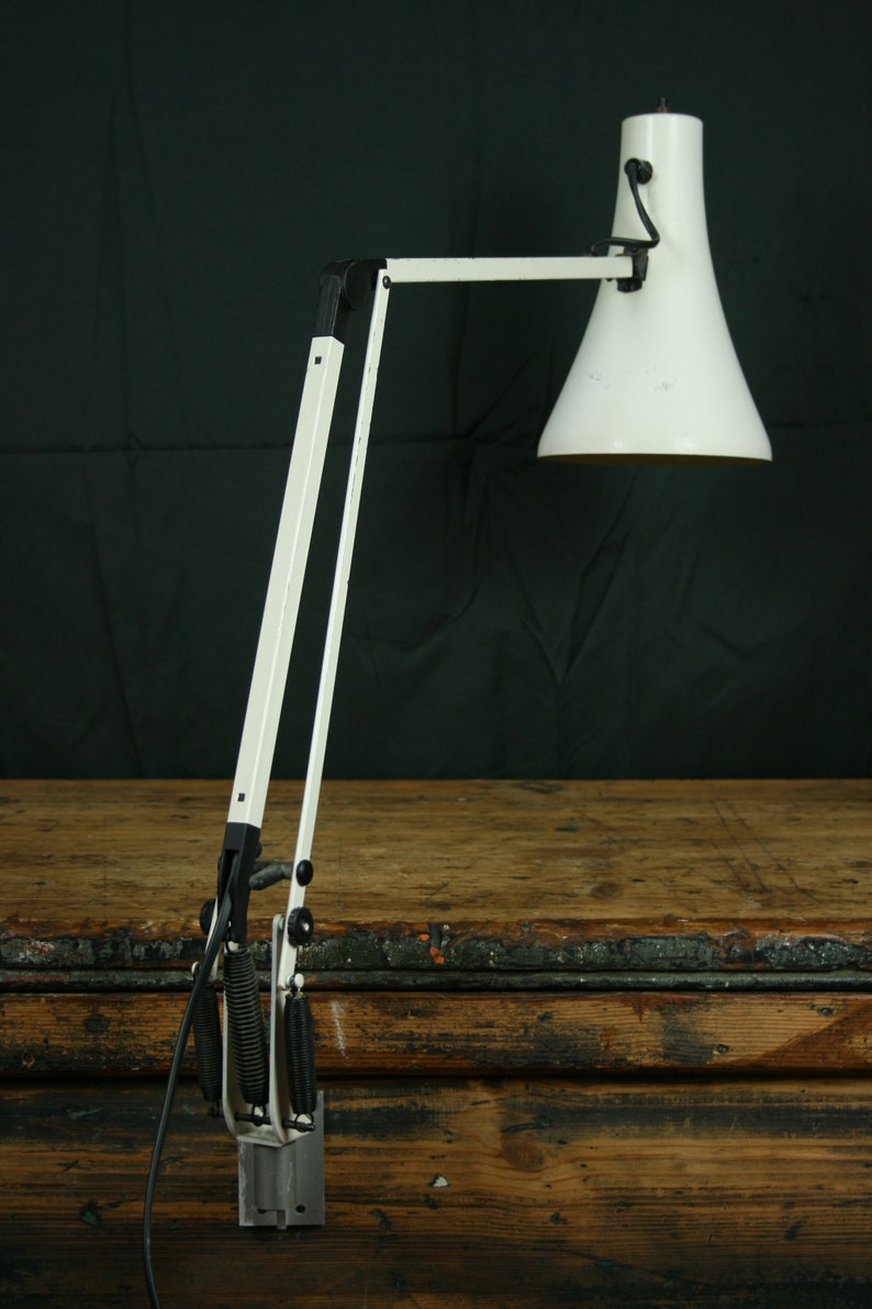 Wall Mounted Anglepoise Model 90 Machinist Lamp Aluminium Etsy