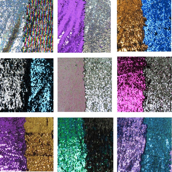 Reversible Sequin Fabric | Etsy