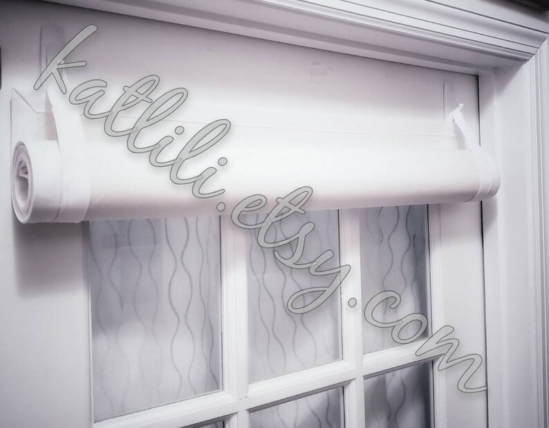 Roll up Door Shade French Door Covers Glass Door Custom Etsy