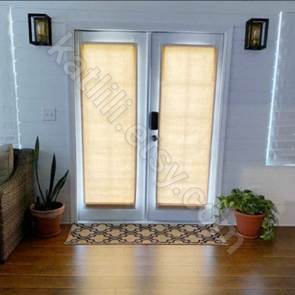 Velcro Roman Shade Door Etsy