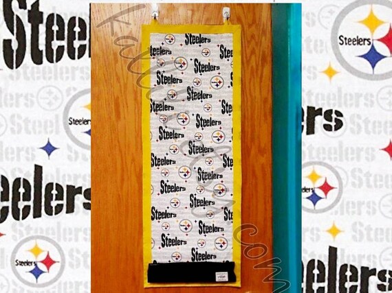 Pittsburgh Steelers Roll Up Door Shade Easy Install Glass Etsy