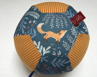 Balloon cover baby ball fox stripes Westfalenstoffe