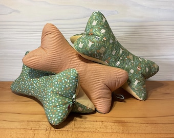 NEW! Reading pillows with animals, stripes, and polka dots, Westfalenstoffe