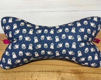 Reading bone Pug blue