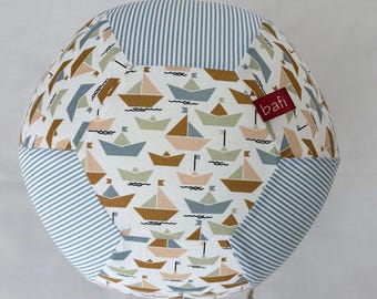 NEW! Balloon cover with boats, stripes, and polka dots - Westfalenstoffe