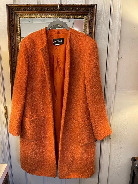 Vintage Louis Feraud Cropped Wool Jacket 