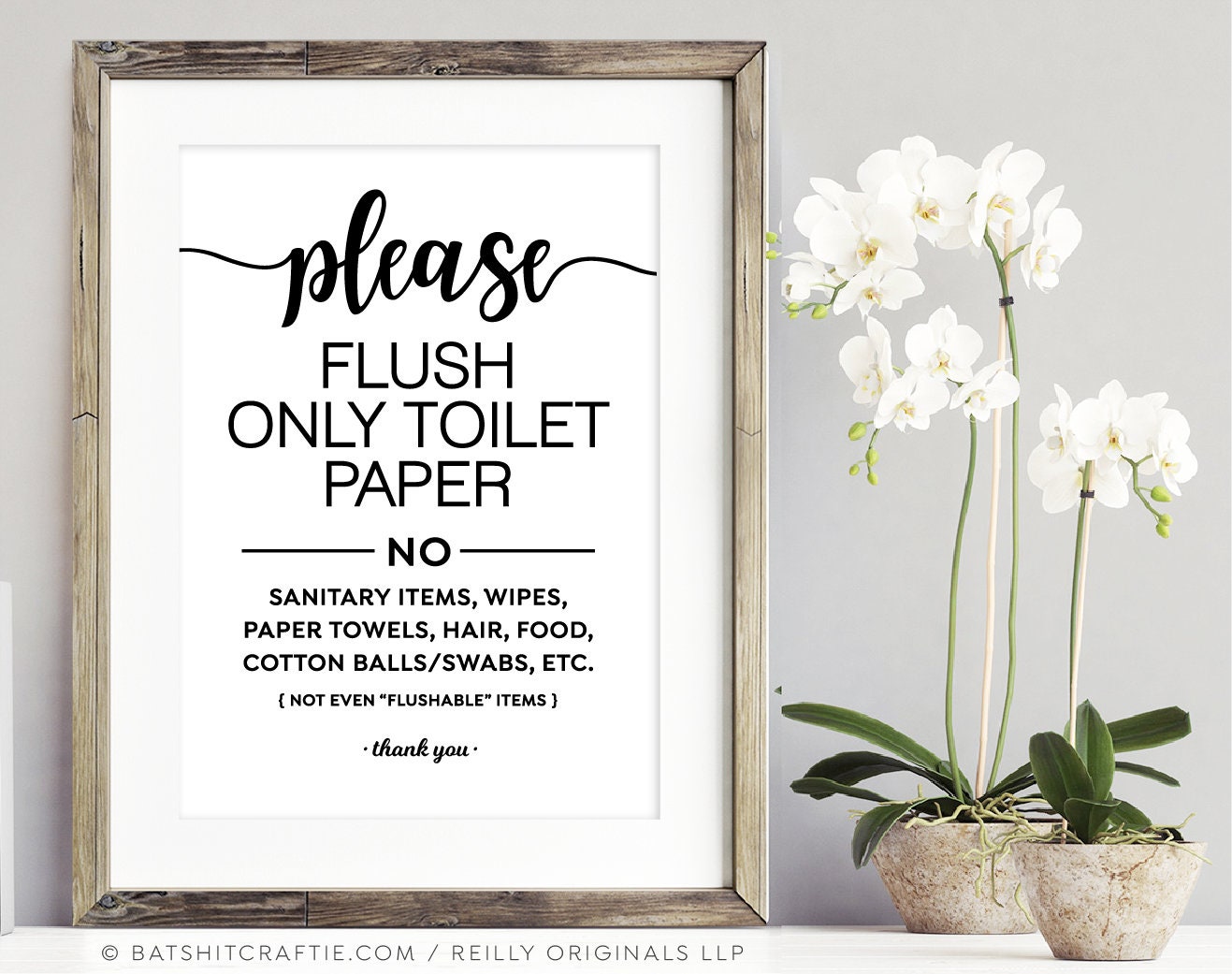 Cute Flush Only Toilet Paper PRINTABLE Bathroom Sign ~ Many Sizes! for Sensitive Plumbing + Septic System No Sanitary Products, Wipes Etc - Etsy cute-flush-only-toilet-paper-printable-bathroom-sign-many-sizes-for-sensitive-plumbing-septic-system-no-sanitary-products-wipes-etc-etsy