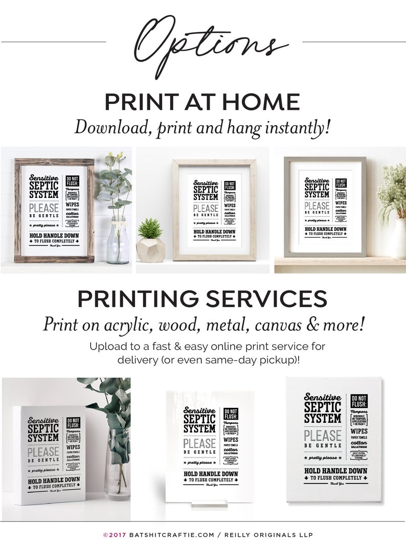 Handle Rules Hold Down to Fully Flush Printable Bathroom Sign