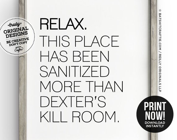 Funny Sanitization PRINTABLE SIGN Has Been Sanitized More - Etsy