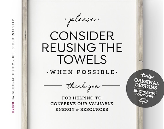 Reusing Hotel Towels Actually Does Make a Difference