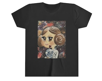 PRINCESS LEIA KIDS, Star Wars tshirt, Princessleia Shirt, Princess Leia Birthday shirt, R2-D2 shirt, t-shirts for teen girls, Youth tees