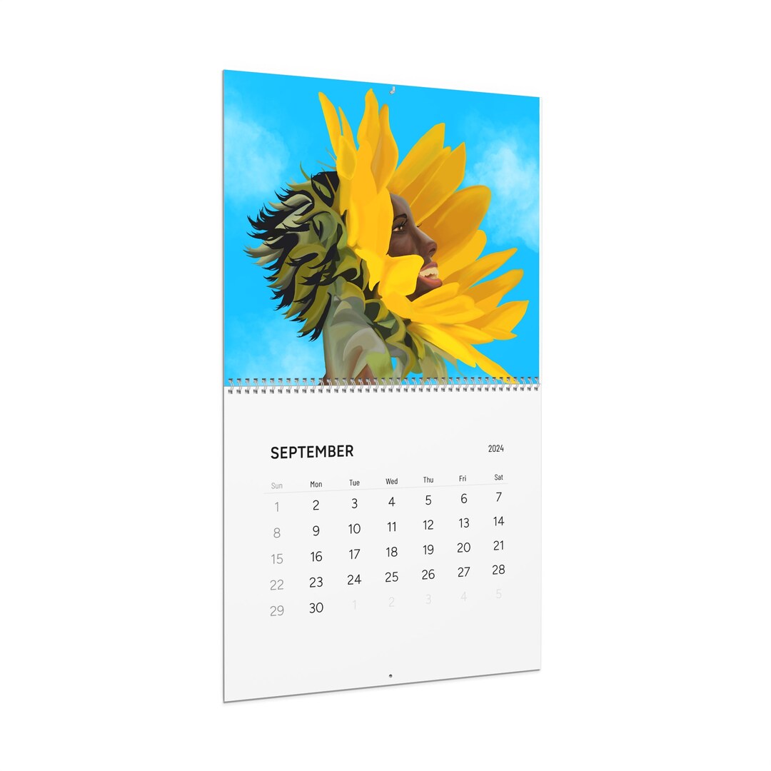 NATURE WALL CALENDARS 2024 Surreal Art Print Art Wall Etsy
