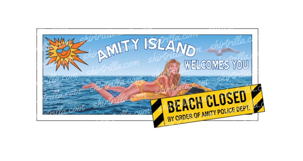 Amity Island Welcomes You PNG Download