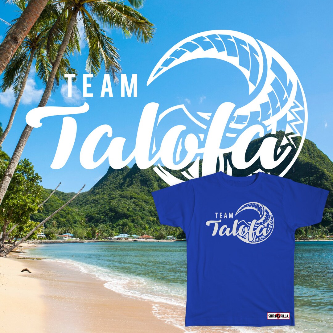 Team Talofa Crew Neck T-shirt - Etsy